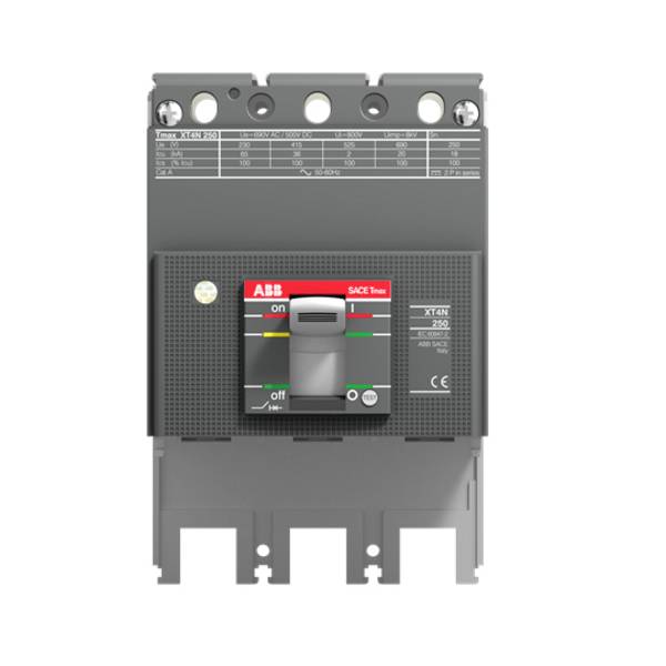 ABB XT4S 250 BREAKING Disjoncteur 1 pc(s)   Tension de contact (max.): 220 V/AC, 690 V/AC  Piece
