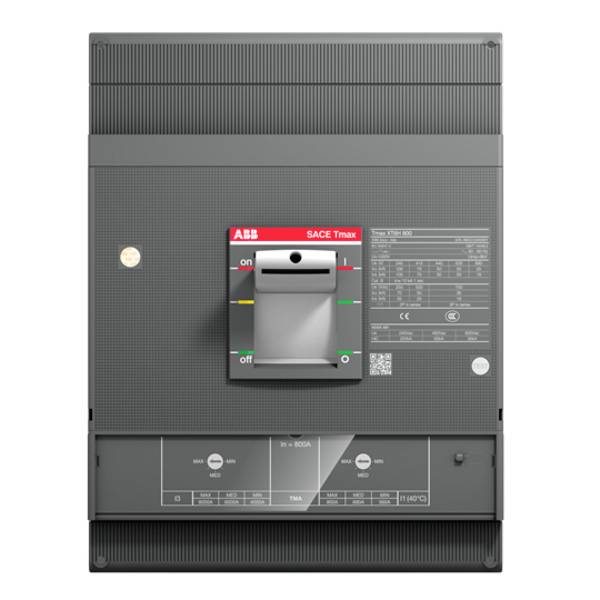 ABB XT6H 800 TMA 630-6 Disjoncteur 1 pc(s) Plage de réglage (courant): 3150 - 6300 A Tension de contact (max.): 220 V/AC, 690 V/AC