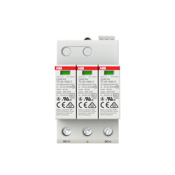 ABB 2CTB802401R1000 OVR PV T2 40-1000 Dispositif antisurtension   20 kA  1 pc(s)