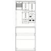 Striebel & John 2CPX043773R9999 SZ2615E Armoire complète partiellement encastrée Nbr de rangées = 0 Contenu 1 pc(s)