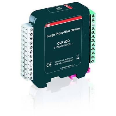 Appareil de protection contre les surtensions 'Surge Protective Device OVR 30Q' avec bornes, informations du fabricant et numéro de modèle sur la face avant.