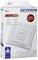 Emballage de sacs d'aspirateur Severin, modèle BC 7035. Contient quatre sacs en microfibres et un filtre de protection moteur, capacité de 2 litres.
