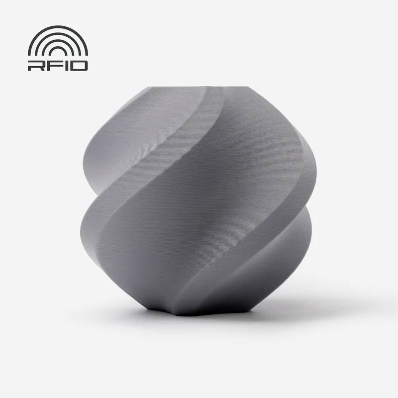BambuLab A01-D3-1.75-1000-spl PLA Matte Filament PLA mat 1.75 mm 1000 g gris (mat) 1 pc(s)-0