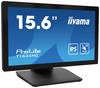 Iiyama ProLite T1634MC-B1S Moniteur tactile CEE: E (A - G) 39.6 cm (15.6 pouces) 1920 x 1080 pixels 16:9 25 ms HDMI™, DisplayPort, VGA IPS LCD