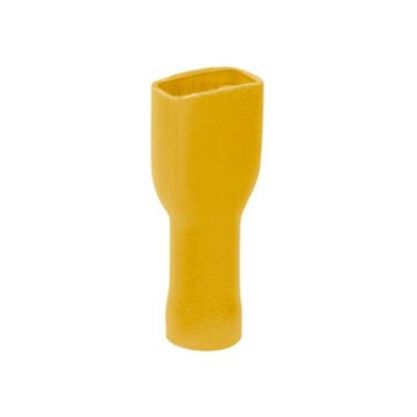 ABB 7TCA301310R0063 Cosse clip  Largeur d'accouplement: 6.35 mm Épaisseur de contact: 0.8 mm   jaune 1 pc(s)