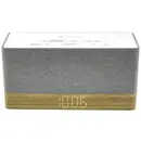 soundmaster UR630WE Radio-réveil FM Bluetooth, AUX, FM fonction réveil gris, marron