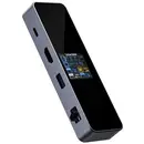 Dockcase Station d'accueil USB-C® DBP61L universel écran intégré, avec fonction de chargement, alimentation USB-C®