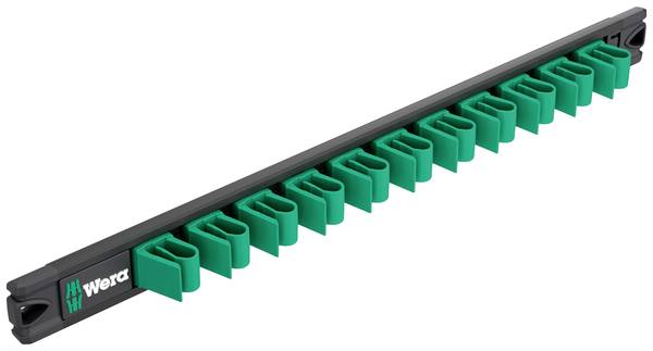 Wera 05136413001 9610 barrette magnétique Joker, pour jusqu'à 11 clés à fourche, non équipée (L x l) 370 mm x 30 mm 1 pc(s)
