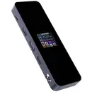 Dockcase Station d'accueil USB-C® Convient pour les marques: universel écran intégré, avec fonction de chargement, alime