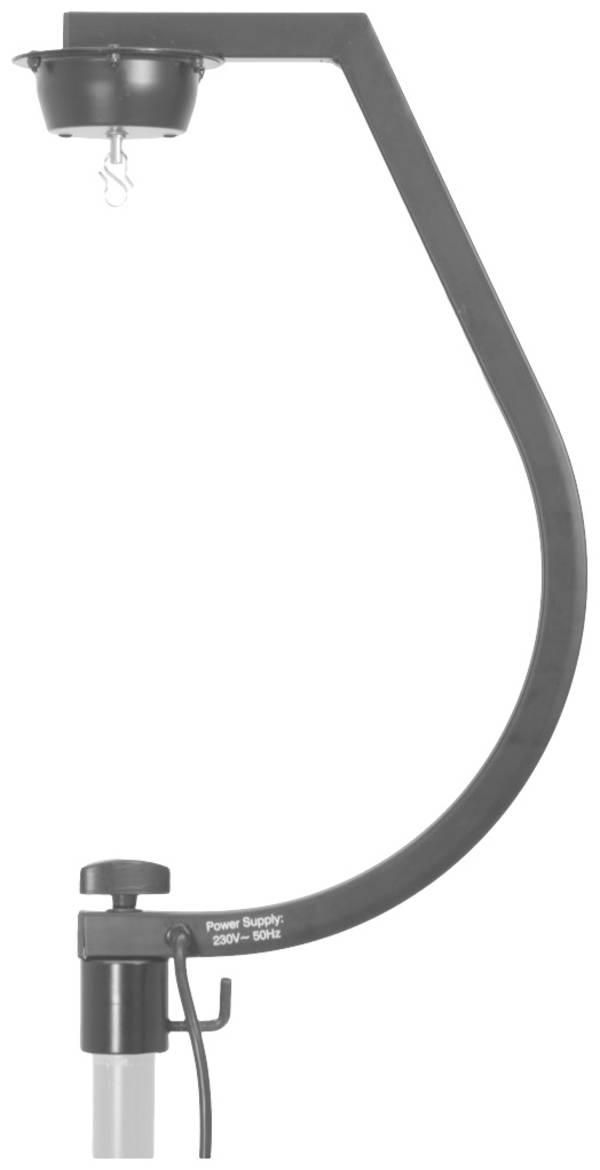 Eurolite 50301010 Support pour boule à facettes   (L x l x H) 29 x 11.5 x 55 cm