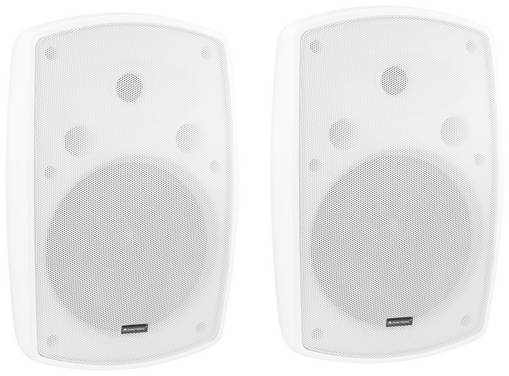 Omnitronic  Enceinte On-Wall blanc 120 W  2 pc(s)