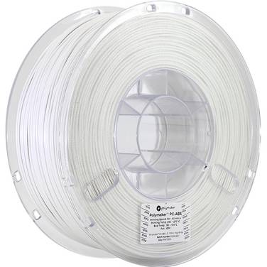 Polymaker PC04002 PC04002 Filament PC-ABS résiste à la chaleur, résiste aux chocs 1.75 mm 1000 g blanc  1 pc(s)