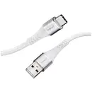 Intenso Câble USB USB 2.0 USB-A mâle, USB-C® mâle 1.50 m blanc gaine textile 7901102