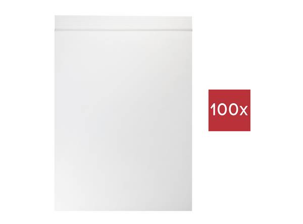 TRU COMPONENTS Sachet à fermeture pression sans bande d'inscription (L x l) 170 mm x 120 mm transparent Polyéthylène 100 pc(s)