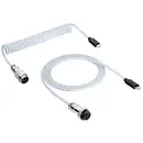 Akyga Câble USB USB 2.0 USB-C® mâle 3.00 m blanc AK-USB-49