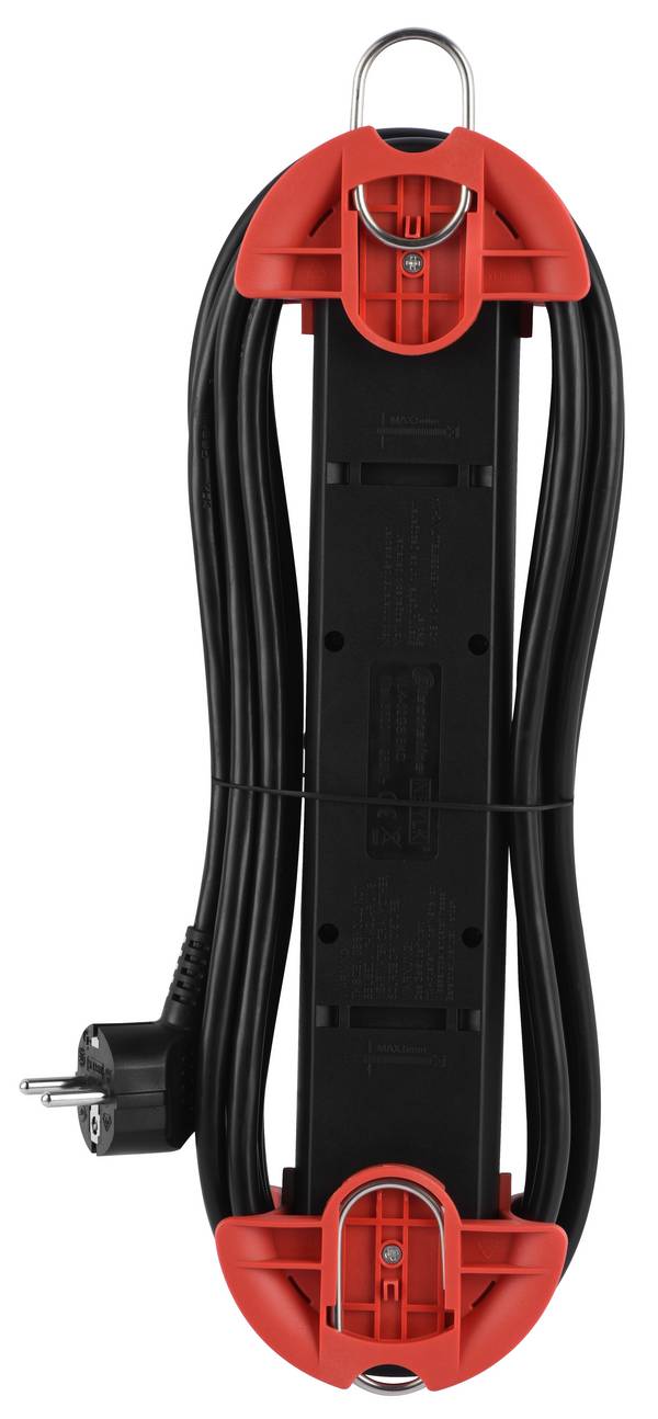 Multiprise Bachmann 500100  noir contact de protection 1 pc(s)