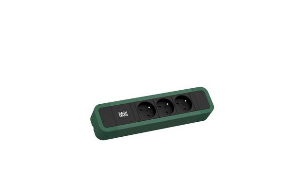 Multiprise Bachmann 350224 vert contact de protection 1 pc(s)