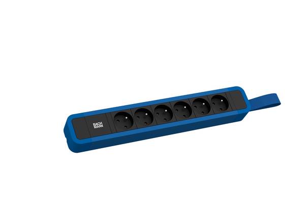 Multiprise Bachmann 350339  bleu contact de protection 1 pc(s)