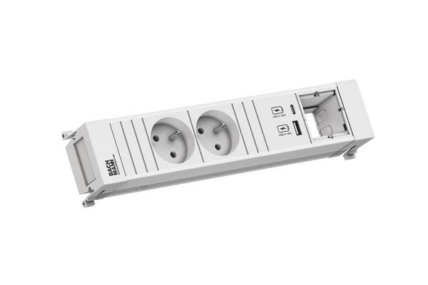 Multiprise Bachmann 916714  blanc  1 pc(s)
