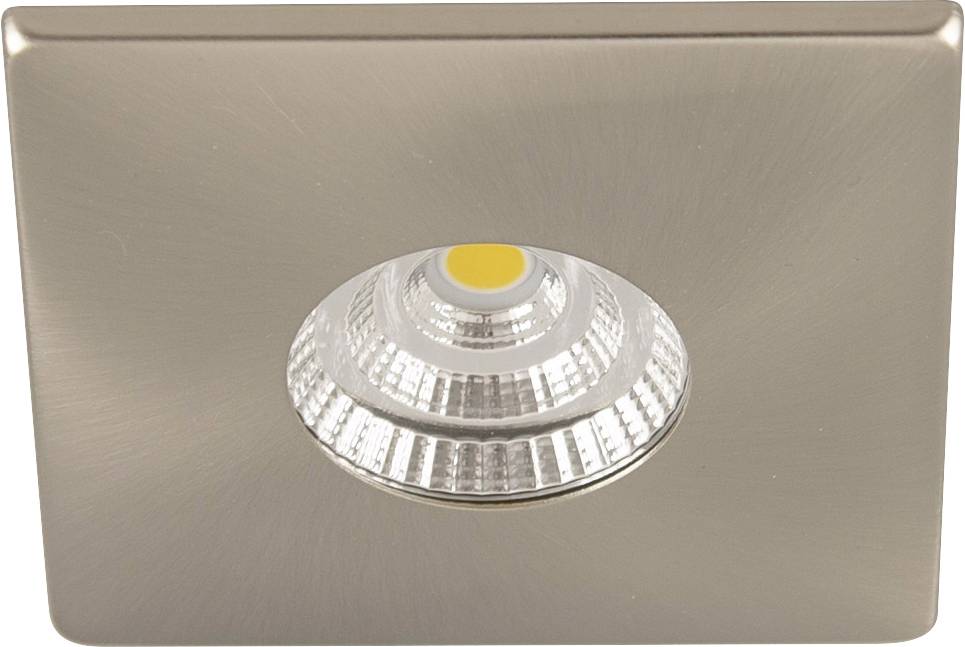 Dessin technique d'un module d'intégration LED avec différentes vues et dimensions. En haut : Vue de dessus, en bas à gauche : Vue latérale, en bas à droite : Vue détaillée. Dimensions en millimètres.