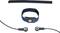 'Bracelet antistatique avec câble spiralé et connexion de mise à la terre, pour dissiper l'électricité statique lors du travail avec des composants électroniques sensibles.'