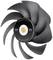 Pale de ventilateur portant l'inscription « TOUGHFAN EX12 Pro Lame de ventilateur standard ». Dix pales incurvées entourent l'étiquette centrale.