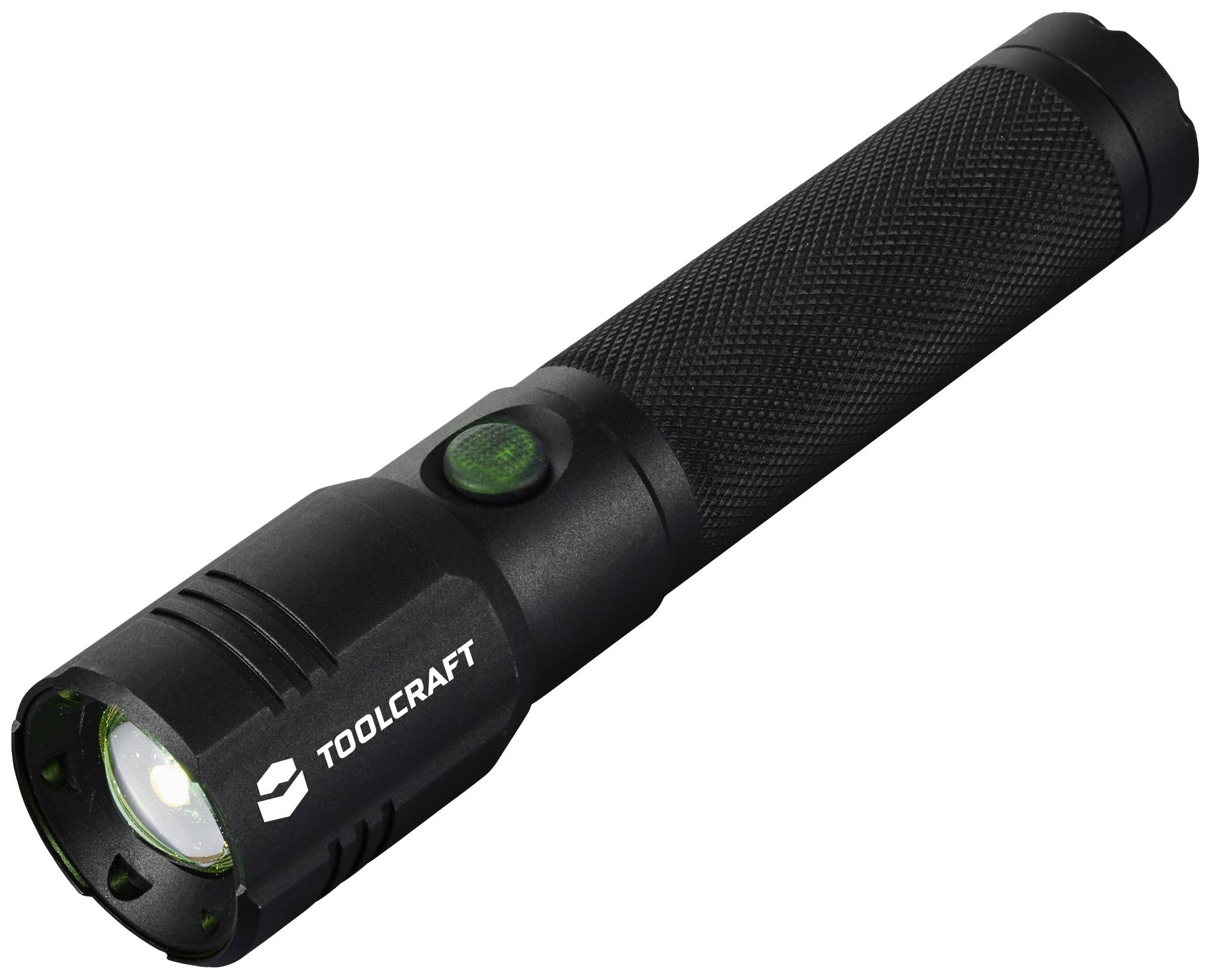 TOOLCRAFT TO-9469530 TO-9469530 LED Lampe de poche taille du point réglable à batterie 2000 lm 4 h 238 g