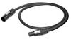 Neutrik 1027566 alimentation Câble de raccordement noir 5 m