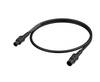 Neutrik 1027569 alimentation Câble de raccordement noir 2 m