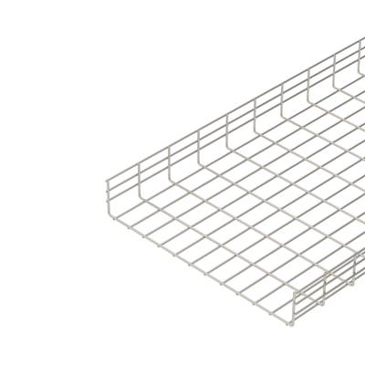 Une étagère rectangulaire en fil métallique mince, avec un design en grille, adaptée au rangement d'objets plats.