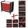KS Tools 830.9706 Servante d'atelier Couleur: noir, rouge