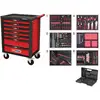 KS Tools 826.7598 Servante d'atelier Tôle d'acier Couleur: noir, rouge