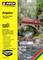 Un train rouge circule sur un pont de pierre dans un paysage montagneux. À côté, un texte indique : 'Guide de l'installation Easy-Track de la ligne d'Albula' avec d'autres détails.