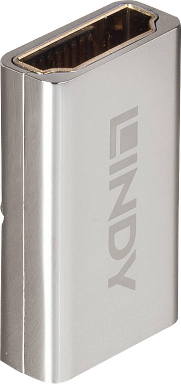 LINDY 41511 HDMI Adaptateur [1x HDMI femelle - 1x HDMI femelle] argent