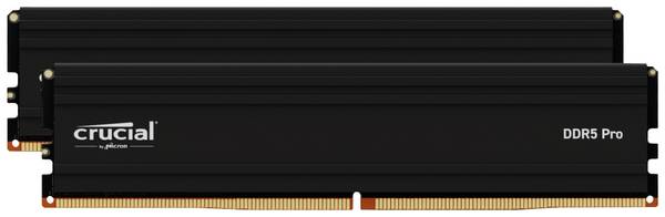 Crucial CP2K32G56C46U5 Mémoire pour PC  au détail DDR5 64 GB 2 x 32 GB on-die ECC 5600 MHz DIMM 288 broches CL46 CP2K32G56C46U5