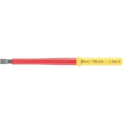 Un tournevis jaune et rouge de type TTE 601 de taille 1,2x6,5.