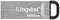 Clé USB avec boîtier métallique gris, portant l'inscription 'Kingston 128Go'.