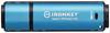 Kingston IronKey Vault Privacy 50 Series Clé USB au détail 16 GB noir/bleu IKVP50/16GB USB 3.1 (Gen 1)