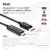 Câble Club3D DisplayPort 1.4 vers HDMI 4K120Hz / 8K60Hz avec connecteurs HDMI et DisplayPort. Prend en charge HDR, HDCP 2.2 et HDR dynamique.