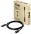 Un câble DisplayPort vers HDMI devant un emballage de produit. Prend en charge les résolutions 4K et 8K, long de 3 mètres, pour des connexions vidéo haute définition.