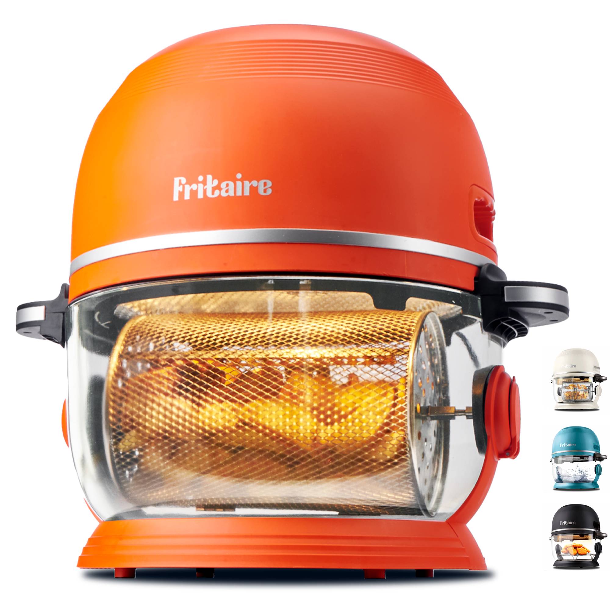 Fritaire Fritaire 11534 Friteuse à air chaud sans BPA orange-0