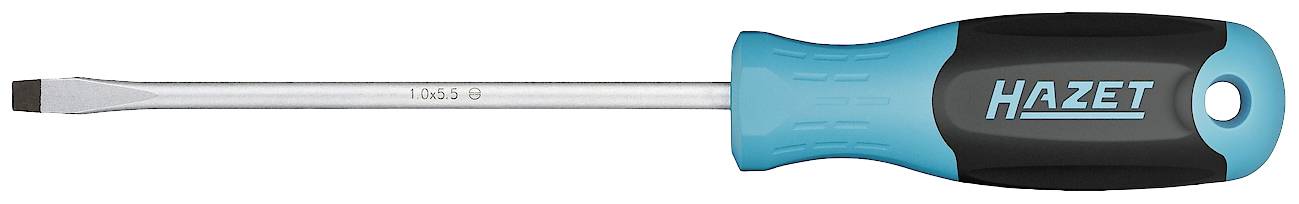 Hazet 811-55 pour l'atelier Tournevis pour vis à fente Largeur de lame: 5.5 mm Longueur de la lame: 125 mm