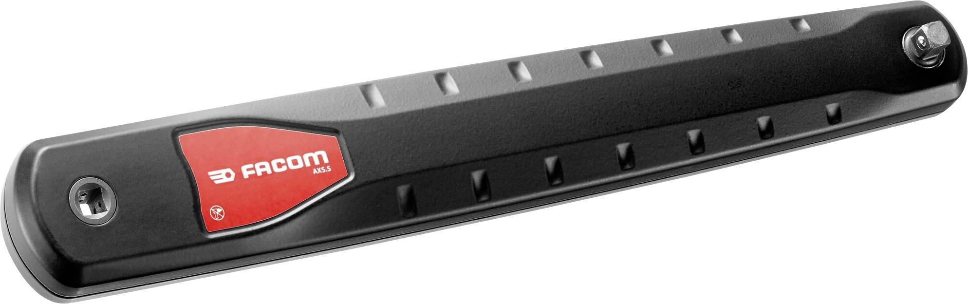 Porte-outils Facom en plastique noir avec logo rouge au centre.
