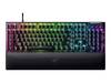 RAZER BlackWidow V4 Yellow Switch filaire Clavier de gaming allemand, QWERTZ noir éclairé
