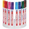 Edding 3000 4-3000-10 Marqueur permanent jaune, orange, rouge, rose, lilas, bleu clair, bleu, vert, marron, noir résiste à l'eau: oui