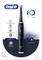 Brosse à dents électrique Oral-B iO Série 6s en noir. Fonctionnalités mises en avant : A.I., Écran interactif, 5 modes, angle de couleur des têtes.