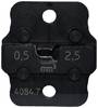Vogt Verbindungstechnik 4084 Nr.7 4.8/0.5-2.5mm2 4084.7 Matrice de sertissage 0.50 à 2.50 mm²