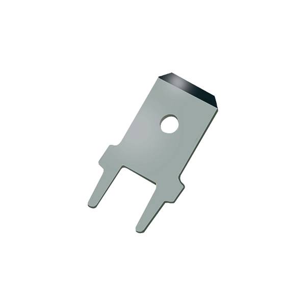 Vogt Verbindungstechnik 3866a.62 Languette Largeur d'accouplement: 6.3 mm Épaisseur de contact: 0.8 mm 500 pc(s)