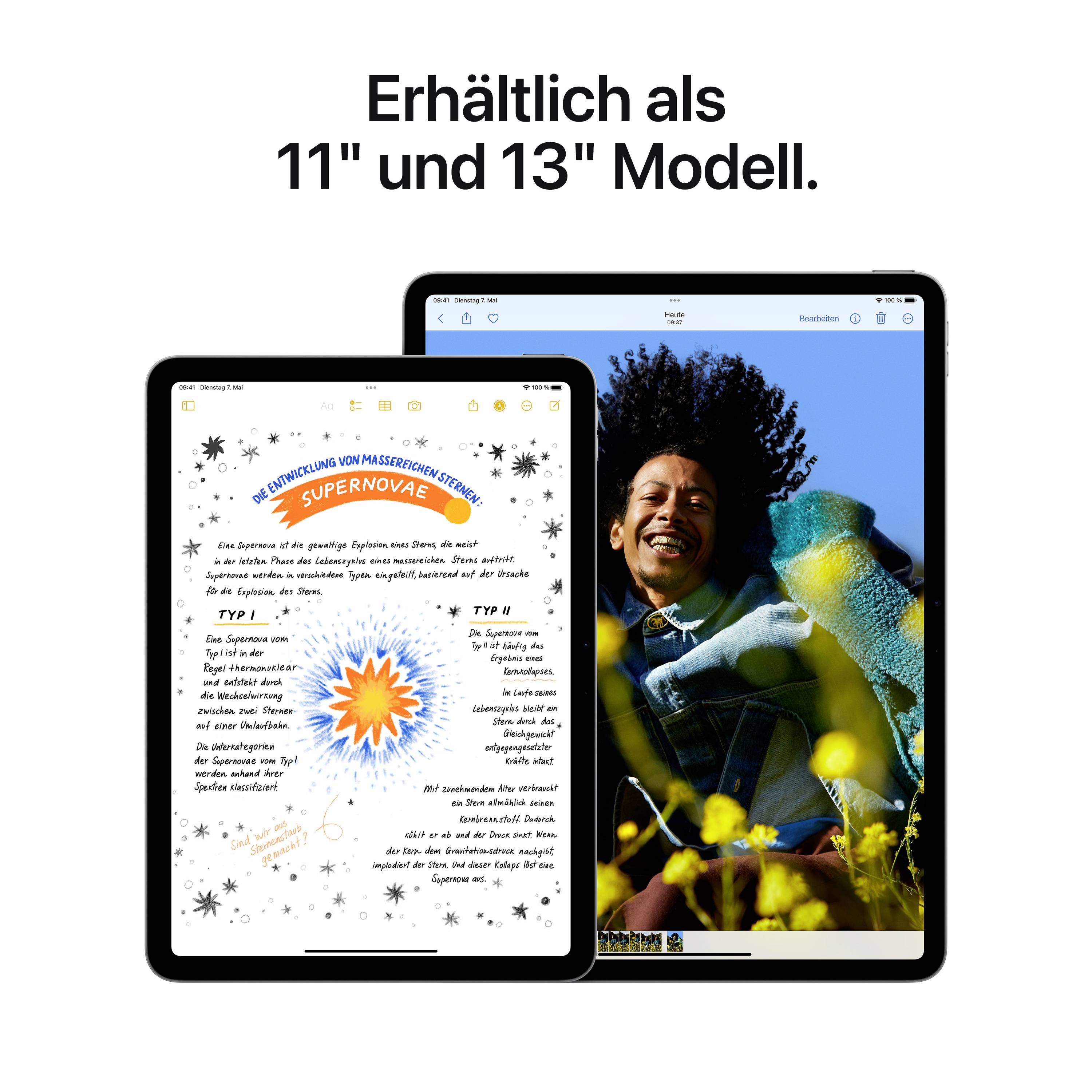 Apple iPad Air 11 (2024) WiFi 128 GB lumière stellaire 27.9 cm (11 pouces) Apple M2-5