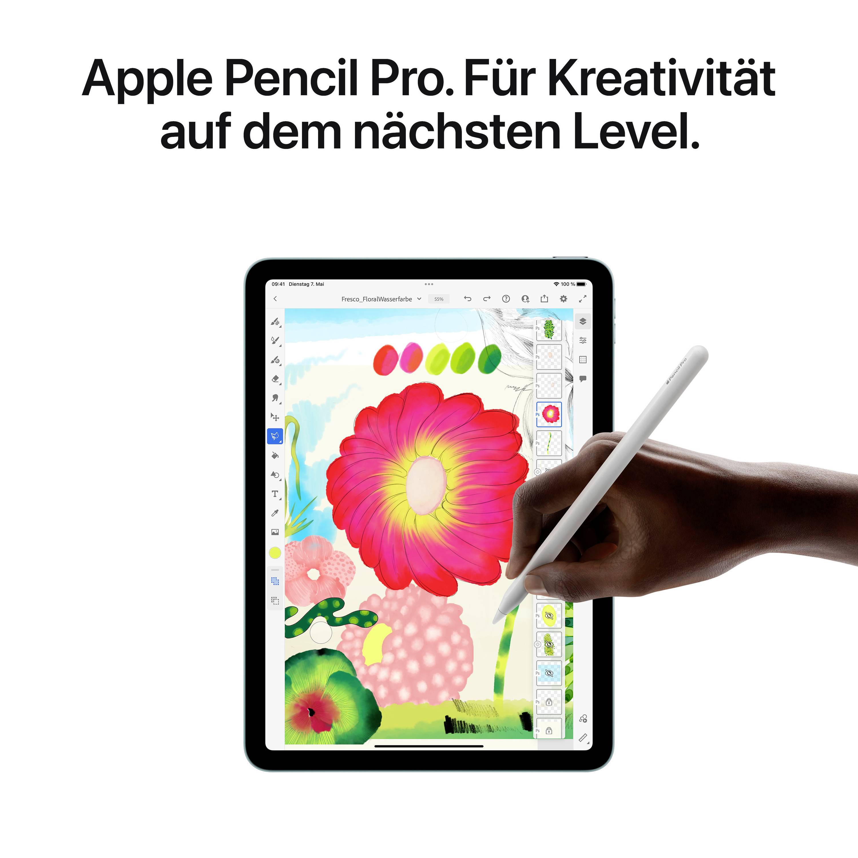 Apple iPad Air 11 (2024) WiFi 256 GB violet 27.9 cm (11 pouces) Apple M2-6